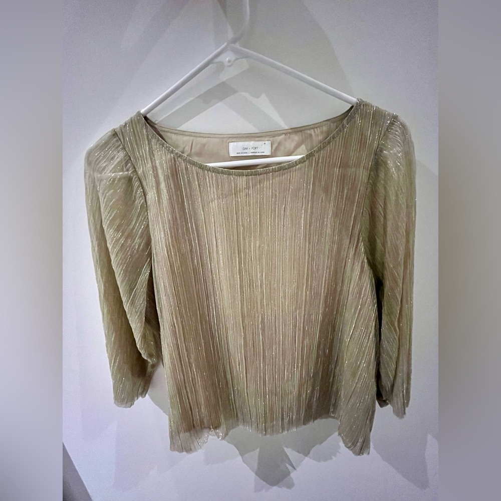 Oak + Fort sparkling top